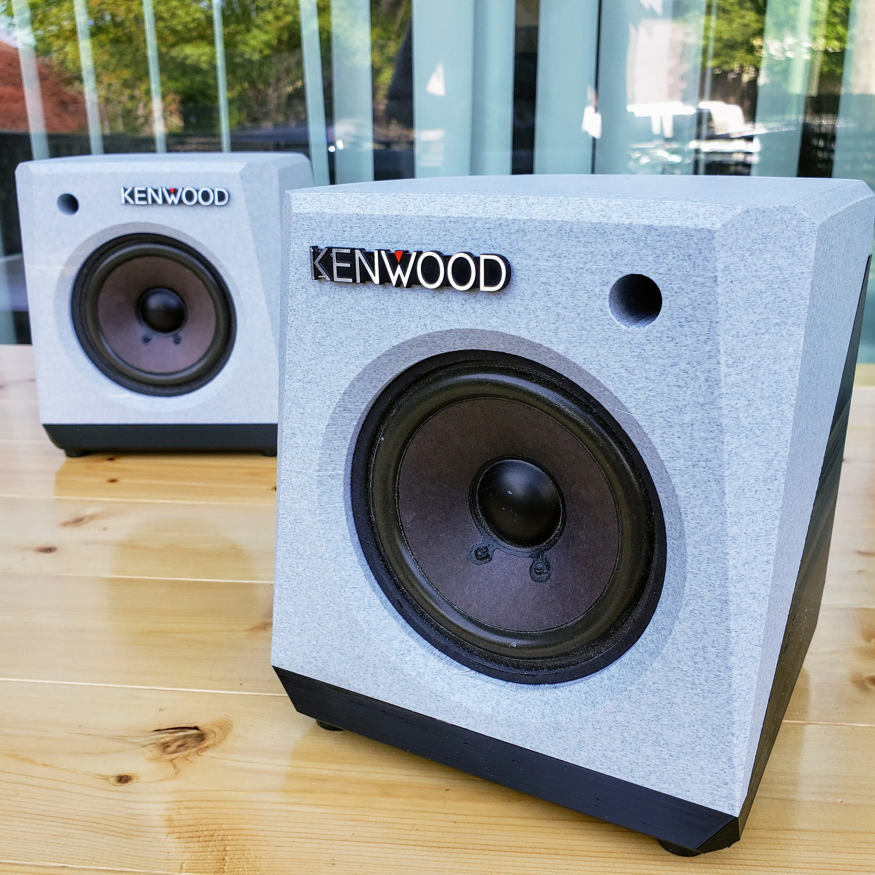 Integrated mounting hardware within the printed enclosure