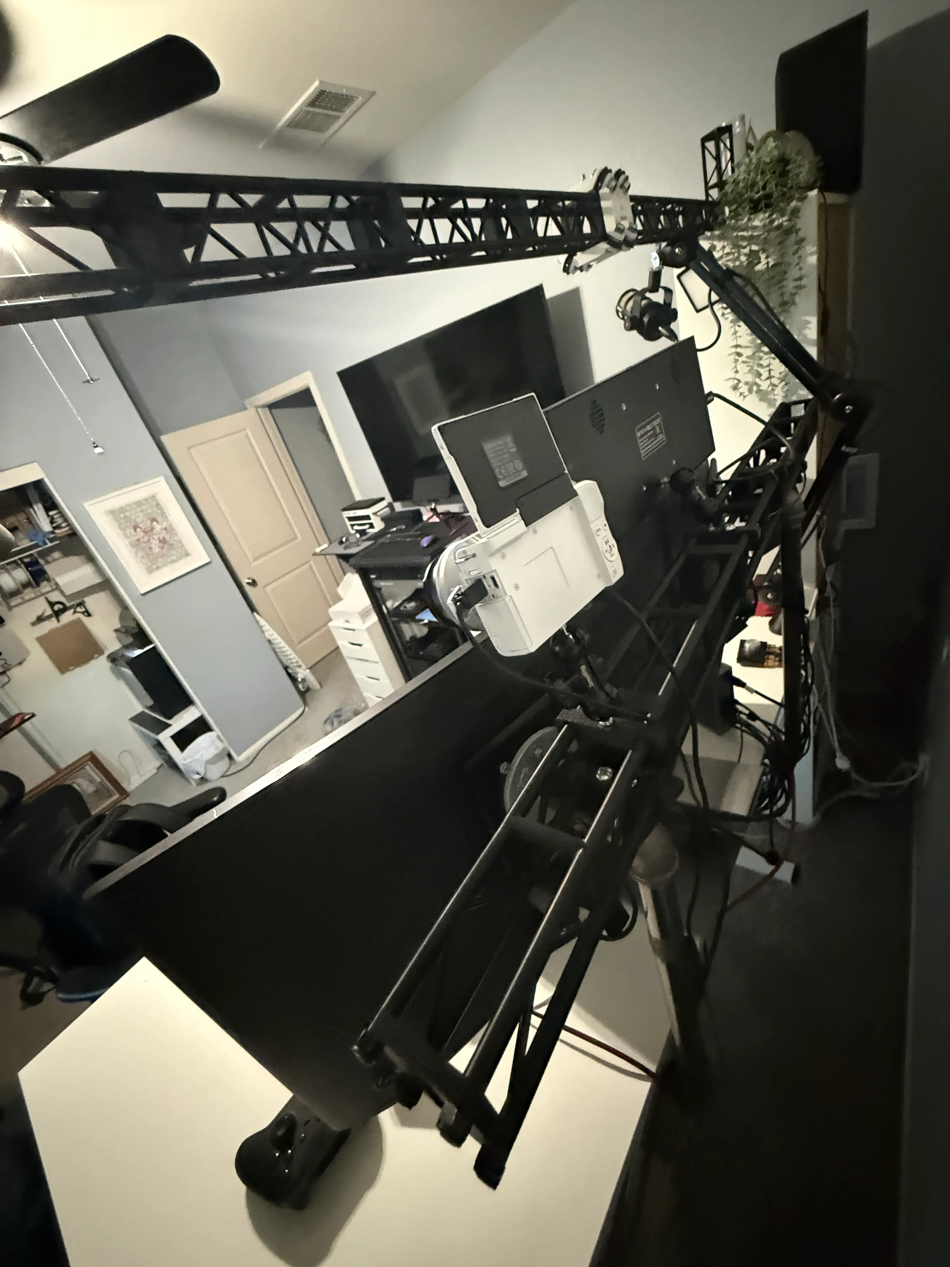 Truss assembly detail — accessory mounting example